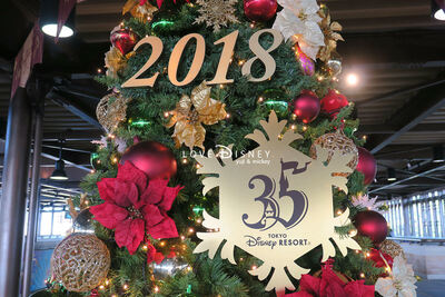 ディズニーリゾートラインの「ディズニー・クリスマス2018」を紹介