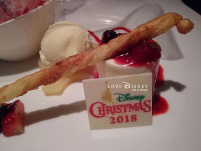 ディズニー・クリスマス2018「鉄板焼きディナー」 in 花 Hana