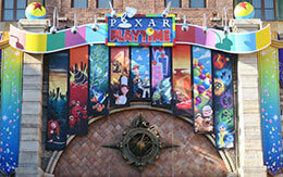 ピクサー・プレイタイム2019のデコレーション（フォトスポット）