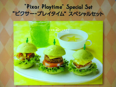 ピクサー・プレイタイム2019のスペシャルセット in チックタック・ダイナー