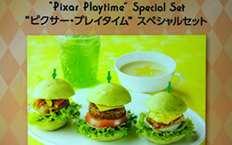 ピクサー・プレイタイム2019のスペシャルセット in チックタック・ダイナー