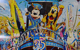 「2019年3月マンスリースーベニアメダル」＆「TDR非売品カレンダー」