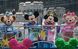 ミッキー達と星に願いをかける「七夕グリーティング2019」 in TDS