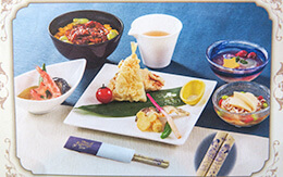 鰻のまぶしご飯が絶品、TDS「七夕膳スーベニア箸付き」