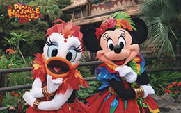 「ドナルドのホット・ジャングル・サマー」後期のスナップフォト in TDL