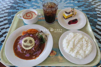 TDLハロウィーン2019グルメ「ホーンテッドマンション、ホリデーナイトメアー」をイメージしたスペシャルセット