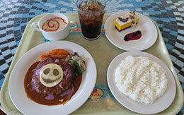 TDLハロウィーン2019グルメ「ホーンテッドマンション、ホリデーナイトメアー」をイメージしたスペシャルセット