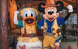 ミッキー＆ミニーの誕生月限定フォトフレームが付いた「ディズニースナップフォト」