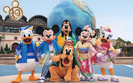 ランドとシーの「2020年お正月ディズニースナップフォト」後期