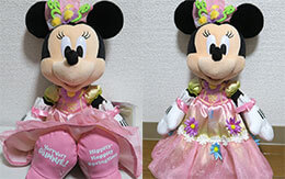 【ミニーファン必見】ベリー・ベリー・ミニー！グッズ第三段（ぬいぐるみ、ポストカードセット、ポージープラッシーコスチューム）紹介