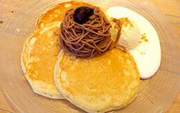 フワッとしたパンケーキが絶品 in イクスピアリ「カフェ・カイラ」