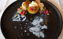 ベッラヴィスタ・ラウンジ「東京ディズニーシー20周年、タイム・トゥ・シャイン！ランチコース」