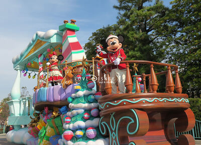 「ミッキー＆フレンズのグリーティングパレード： ディズニー・クリスマス」鑑賞レポート