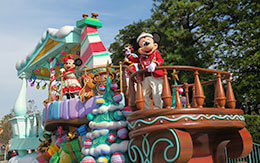 「ミッキー＆フレンズのグリーティングパレード： ディズニー・クリスマス」鑑賞レポート