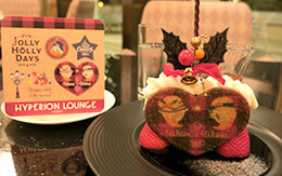 ハイピリオン・ラウンジ「ディズニー・クリスマス2021、ケーキセット」