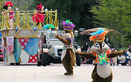 ミニー＆フレンズのグリーティングパレード：トータリー・ミニーマウス in 東京ディズニーランド