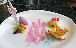 「ディズニー・アルティメット・プリンセス・セレブレーション、アフタヌーンティーセット」 in 東京ディズニーランドホテル