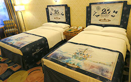 「東京ディズニーシー20周年：タイム・トゥ・シャイン！グランドフィナーレスペシャルルーム」宿泊レポ