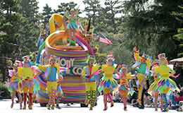 色あざやかな、ハーモニーの世界へいざなってくれる40周年パレード「ディズニー・ハーモニー・イン・カラー」〜前編〜