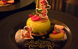 心温まる素敵な一品「ディズニー・クリスマス、ライトディナー」 in ハイピリオン・ラウンジ