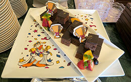 ドナルドをイメージしたデザートが盛り沢山！シャーウッドガーデン・レストランのランチブッフェ