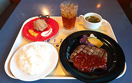 肉をガツンと食べたい方へオススメのハロウィーングルメ「スペシャルセット」 in ホライズンベイ・レストラン