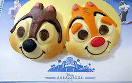 2024年10月1日提供開始「チップ＆デールのスペシャルブレッド」in チックタック・ダイナー