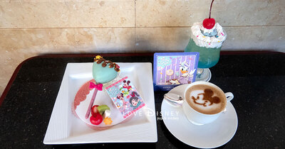 ディズニー映画「シュガー・ラッシュ」に登場するヴァネロペをイメージしたデザート2品紹介 in ハイピリオン・ラウンジ