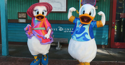 【バカンス姿が超レア】ディズニークルーズ「キャスタウェイ・ケイ」で会えたキャラクター紹介