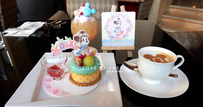 【実食レポ】アンバサダーホテル「ミニーのスプリング・デイドリーム」ケーキセット＆スペシャルドリンクを徹底紹介
