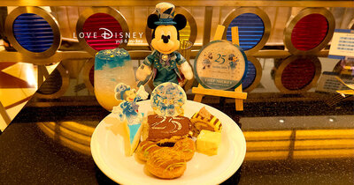 開店直後の綺麗な料理を全紹介！シェフ・ミッキー「TDS25周年、スパークリング・ジュビリー」実食＆グリ体験記